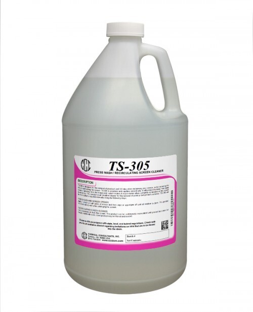 CCI, TS-305 PRESS/SCREEN WASH